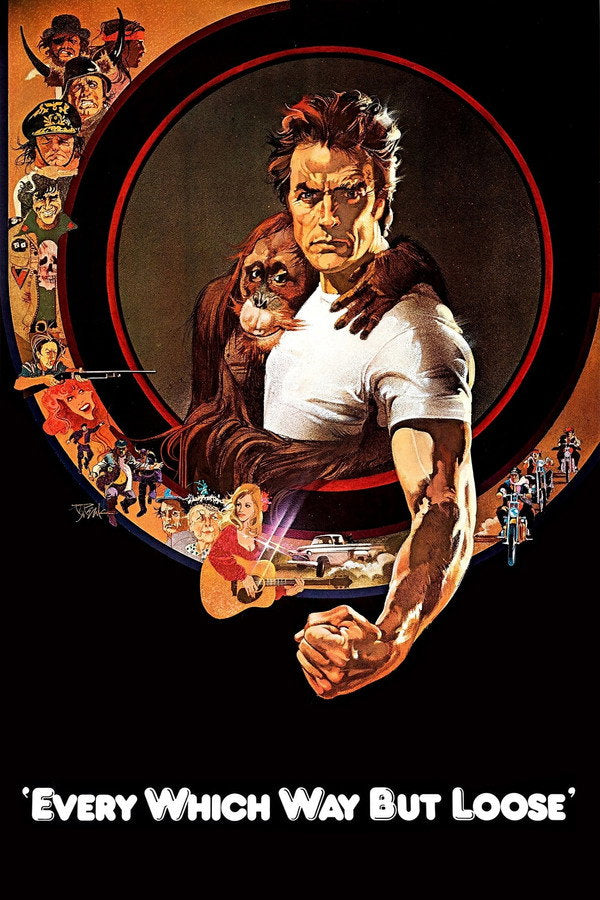 Every Which Way But Loose (1978) - Premium Movie Poster