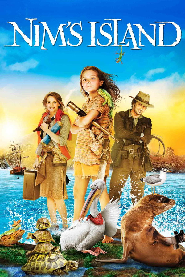 Nim's Island (2008) - Premium Movie Poster