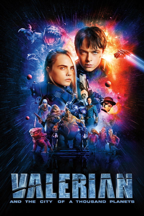 Valerian and the City of a Thousand Planets (2017) - Premium Movie Poster