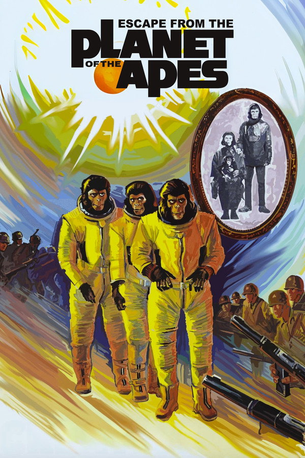 Escape from the Planet of the Apes (1971) - Premium Movie Poster
