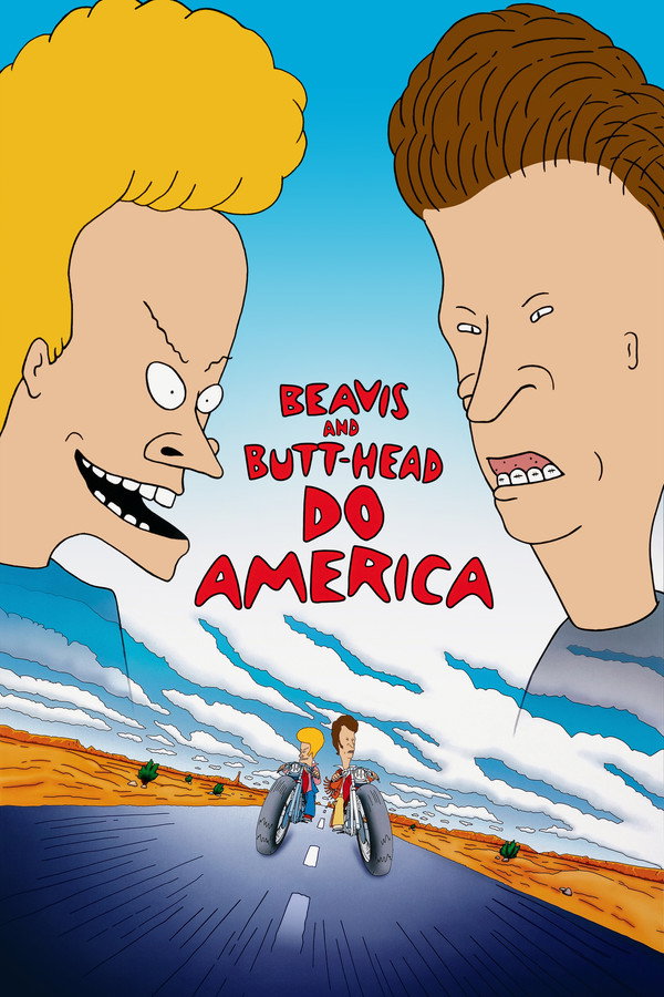 Beavis and Butt-Head Do America (1996) - Premium Movie Poster