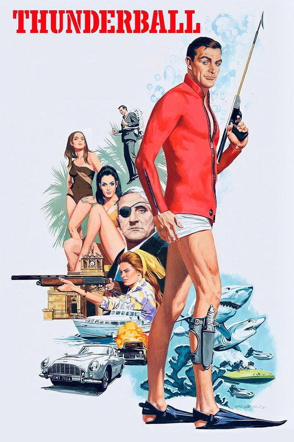 Thunderball (1965) - Premium Movie Poster