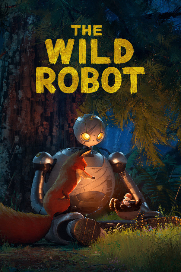 The Wild Robot (2024) - Premium Movie Poster