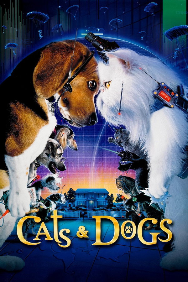 Cats & Dogs (2001) - Premium Movie Poster