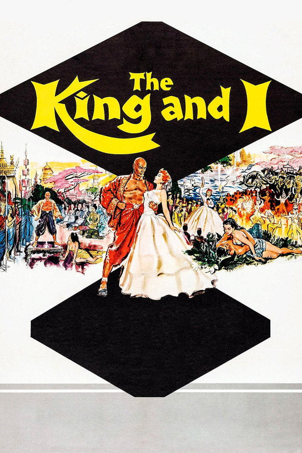 The King and I (1956) - Premium Movie Poster