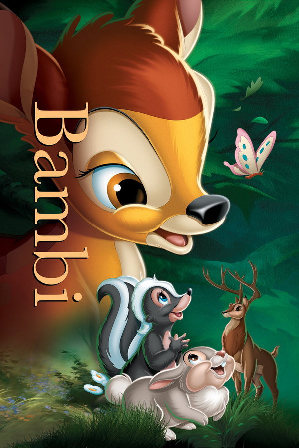 Bambi (1942) - Premium Movie Poster