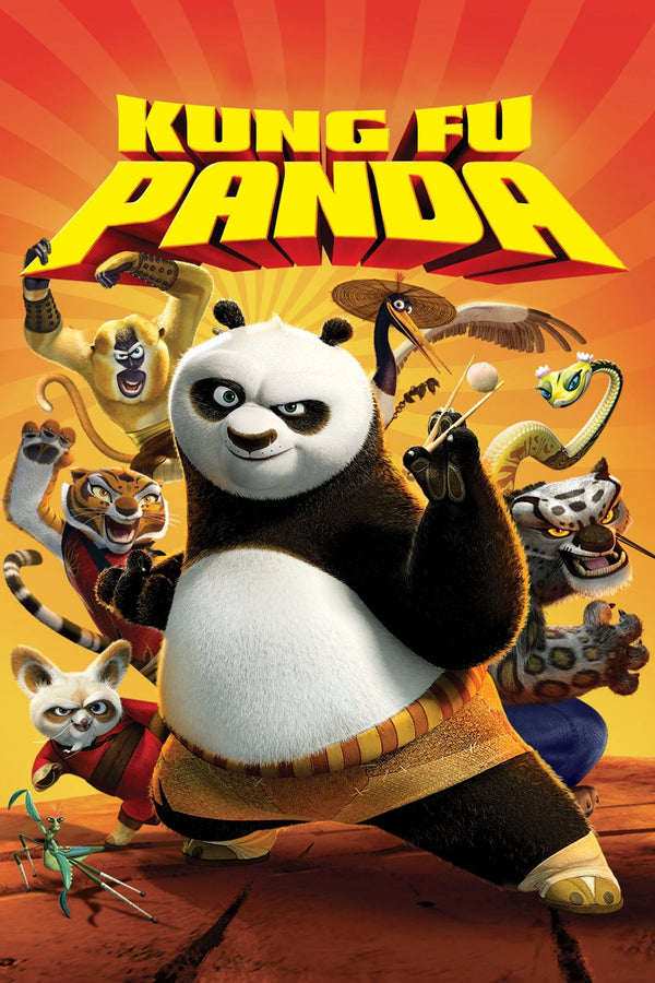 Kung Fu Panda (2008) - Premium Movie Poster