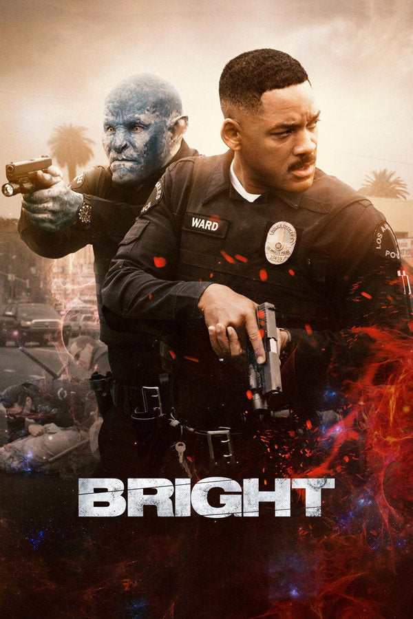 Bright (2017) - Premium Movie Poster
