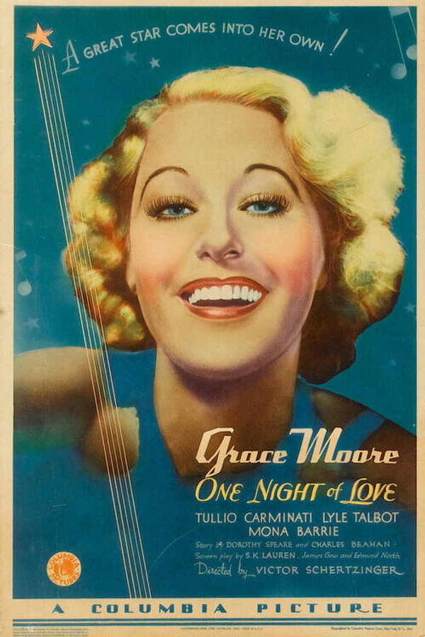 One Night of Love (1934) - Premium Movie Poster