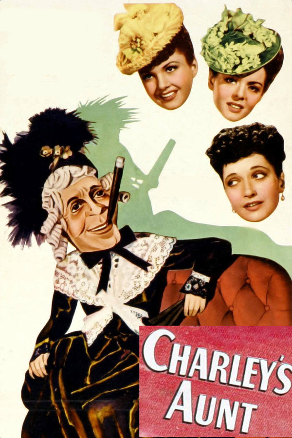 Charley's Aunt (1941) - Premium Movie Poster