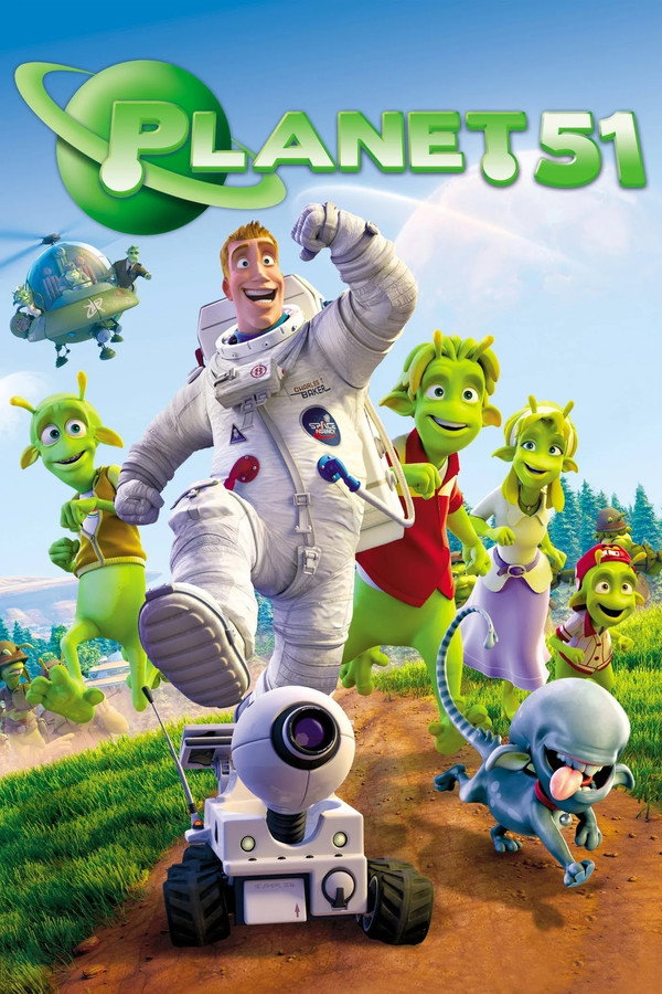 Planet 51 (2009) - Premium Movie Poster