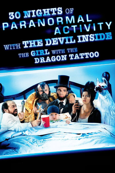 30 Nights of Paranormal Activity with the Devil Inside the Girl with the Dragon Tattoo (2013) - Premium Movie Poster