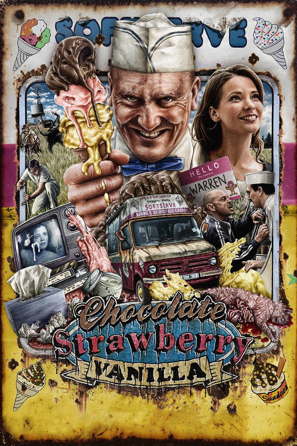 Chocolate Strawberry Vanilla (2014) - Premium Movie Poster