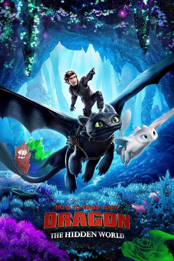 How to Train Your Dragon: The Hidden World (2019) - Premium Movie Poster