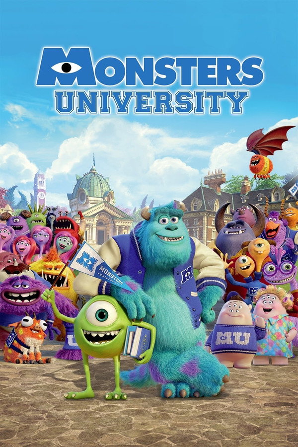 Monsters University (2013) - Premium Movie Poster
