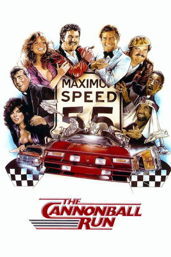 The Cannonball Run (1981) - Premium Movie Poster
