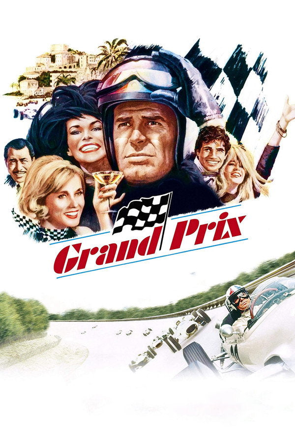 Grand Prix (1966) - Premium Movie Poster