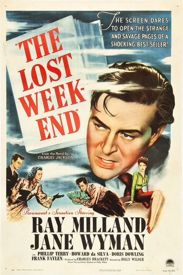 The Lost Weekend (1946) - Premium Movie Poster