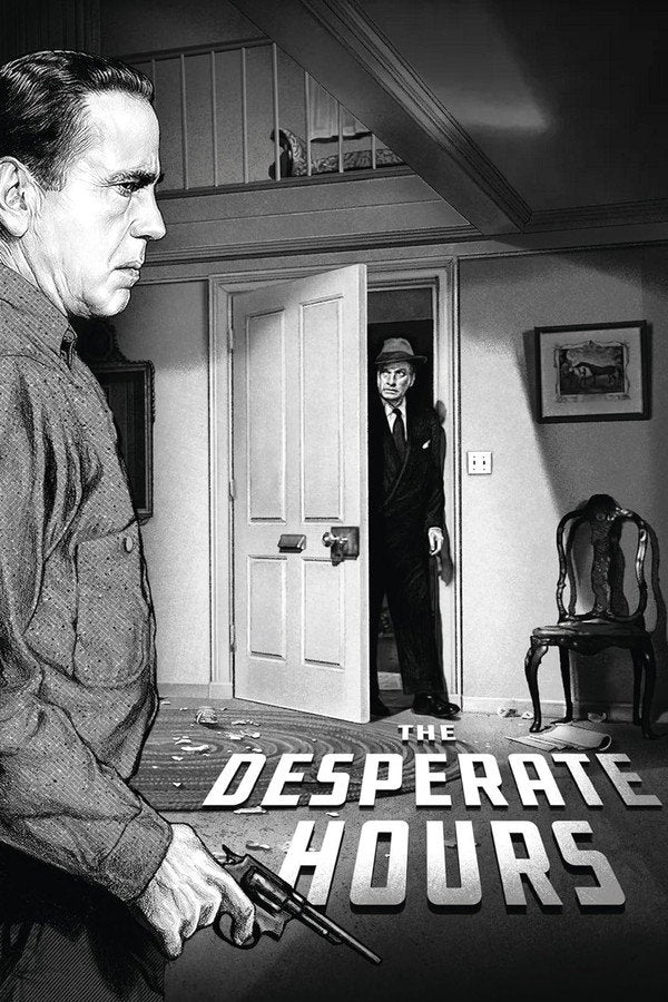 The Desperate Hours (1955) - Premium Movie Poster
