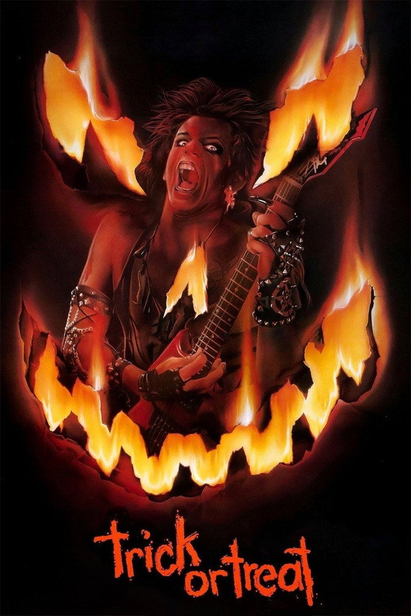 Trick or Treat (1986) - Premium Movie Poster
