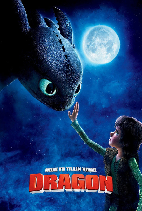 How to Train Your Dragon (2010) - Premium Movie Poster