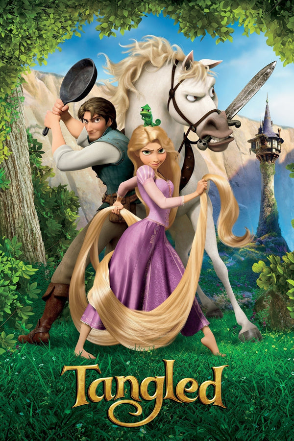 Tangled (2010) - Premium Movie Poster