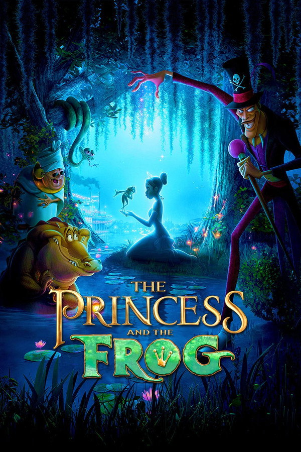 The Princess and the Frog (2009) - Premium Movie Poster