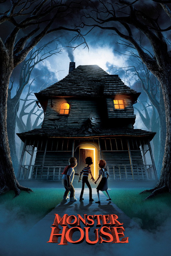 Monster House (2006) - Premium Movie Poster