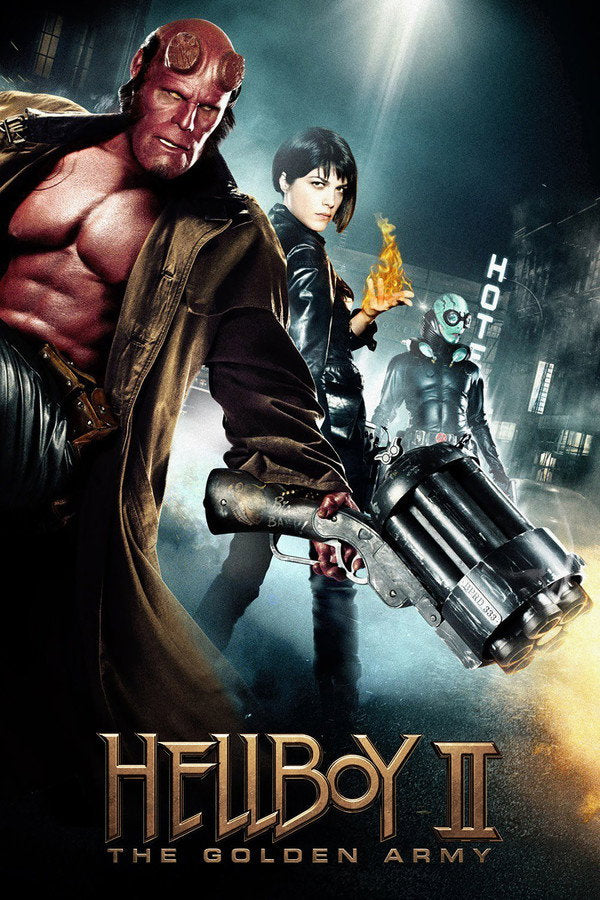 Hellboy II: The Golden Army (2008) - Premium Movie Poster