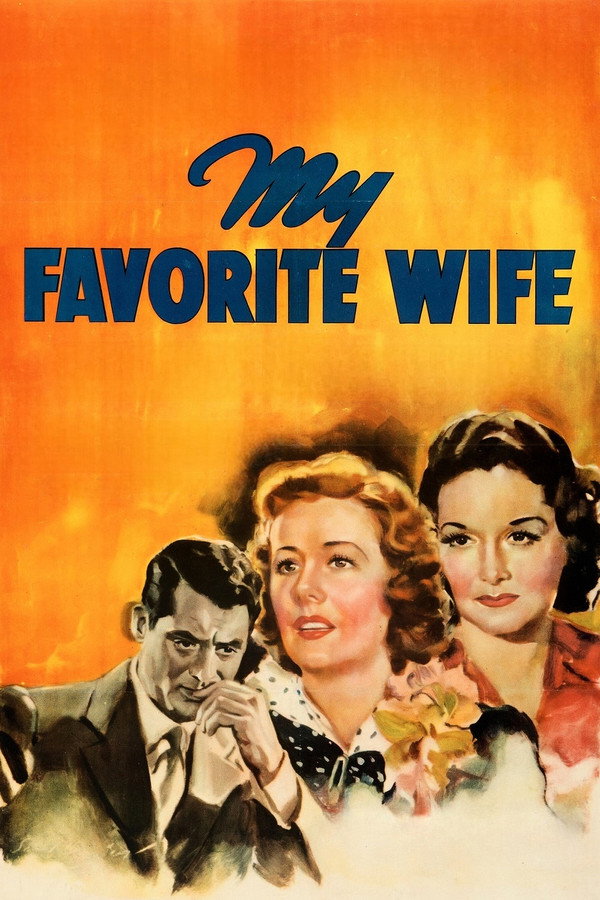 My Favorite Wife (1940) - Premium Movie Poster