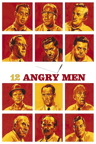 12 Angry Men (1957) - Premium Movie Poster