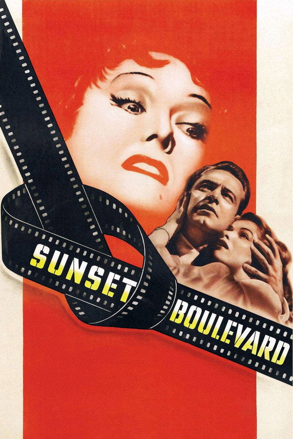 Sunset Boulevard (1950) - Premium Movie Poster