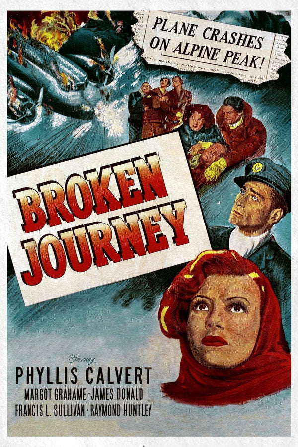 Broken Journey (1948) - Premium Movie Poster